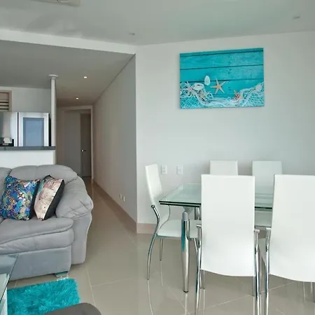 Murano Elite Luxury Oceanfront Bocagrande. Apartment